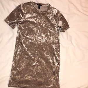 Forever 21 tan mini dress